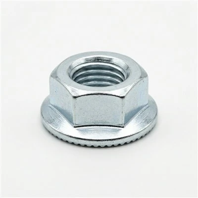 Porcas de travamento de flange hexagonal